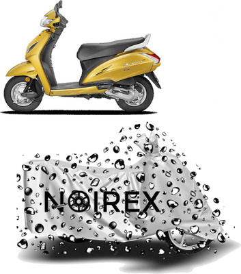 NOIREX Two Wheeler Cover for Honda(Activa 5G, Silver)