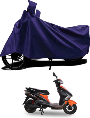 KEDIT Waterproof Two Wheeler Cover for Ampere(REO, Blue)