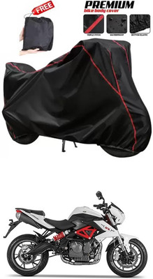 DeepShakshi AUTOMOTIVE Two Wheeler Cover for Benelli(TNT 600i, Black)
