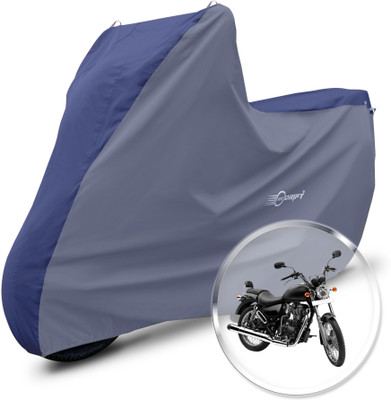 Neodrift Two Wheeler Cover for Royal Enfield(Thunderbird 500, Blue, Grey)