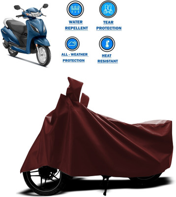 PAGORA Waterproof Two Wheeler Cover for Honda(Activa 6G, Maroon)
