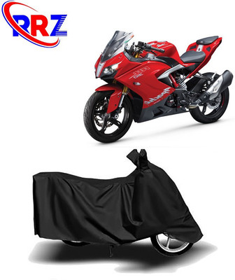 RRZ Waterproof Two Wheeler Cover for TVS(Apache RR 310, Black)