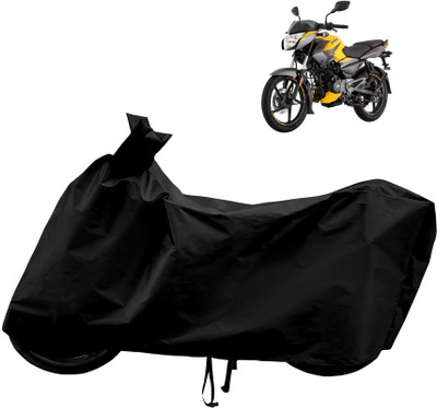 Horseyaart Waterproof Two Wheeler Cover for Bajaj(Pulsar 125, Black)