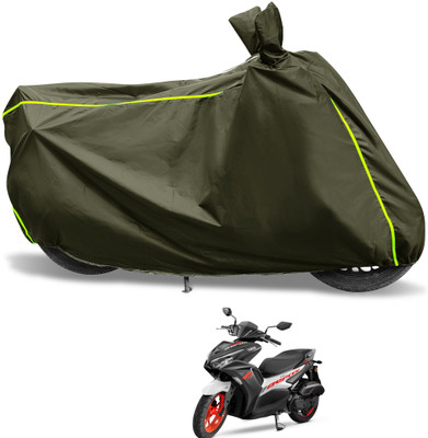 Euro Care Waterproof Two Wheeler Cover for Yamaha(Aerox 155 Maxi, Green)
