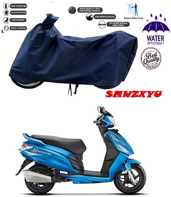 smwzxyu Waterproof Two Wheeler Cover for Hero(Maestro, Blue)