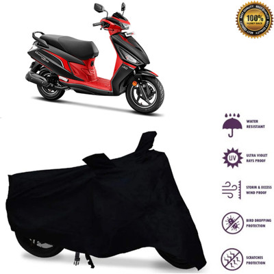 WMIZEXA Waterproof Two Wheeler Cover for Hero(Maestro Edge 125, Black)