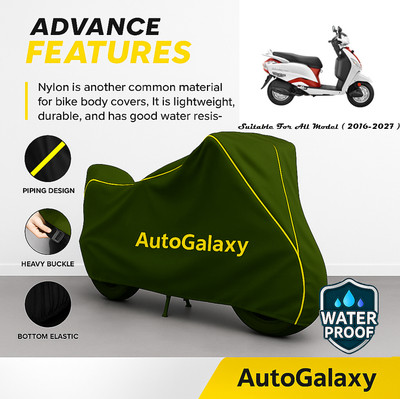 AutoGalaxy Waterproof Two Wheeler Cover for Hero(Maestro, Green)