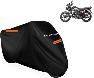 Horseyaart Waterproof Two Wheeler Cover for Hero(Passion Pro i3S, Black)