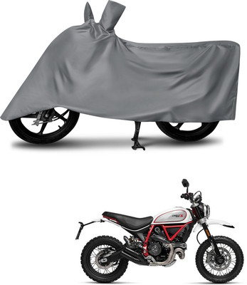 MMSSTAR Waterproof Two Wheeler Cover for Ducati(Grey)