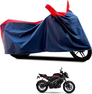 CODOKI Waterproof Two Wheeler Cover for Bajaj(Pulsar NS 160, Black, Red)