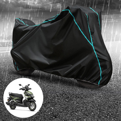 CODOKI Waterproof Two Wheeler Cover for Yamaha(Ray-ZR 125FI, Black)