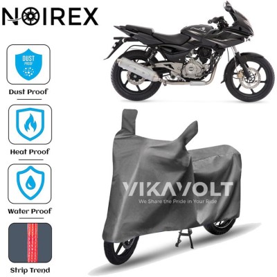 NOIREX Two Wheeler Cover for Bajaj(Pulsar 220F, Grey)