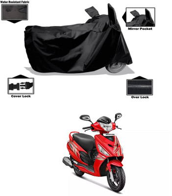 CODOKI Waterproof Two Wheeler Cover for Hero(Maestro Edge 110 BS6, Black)