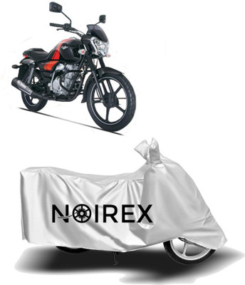 NOIREX Two Wheeler Cover for Bajaj(V12, Silver)