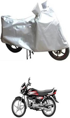 THE REAL ARV Waterproof Two Wheeler Cover for Hero(Silver)