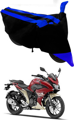 Mdstar Waterproof Two Wheeler Cover for Yamaha(Fazer-250, Blue, Black)