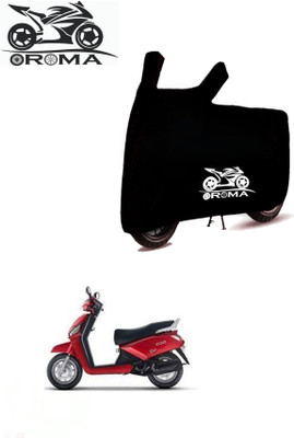 AutoGalaxy Waterproof Two Wheeler Cover for Mahindra(Gusto, Black)
