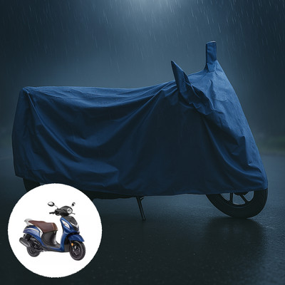 CODOKI Waterproof Two Wheeler Cover for Yamaha(Fascino, Blue)