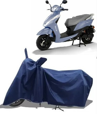 JVBRANGI Two Wheeler Cover for Ampere(Magnus, Blue)