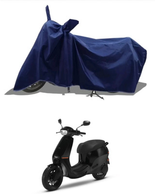 DeepShakshi AUTOMOTIVE Waterproof Two Wheeler Cover for Ola(Electric Scooter, Blue)