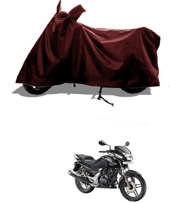 AASHTIK MART Two Wheeler Cover for Honda(CBZ TYPE 1, Maroon)