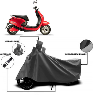 MMSSTAR Waterproof Two Wheeler Cover for Evolet(Pony BS6, Grey)