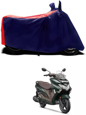 CODOKI Waterproof Two Wheeler Cover for Suzuki(Burgman Street, Red)