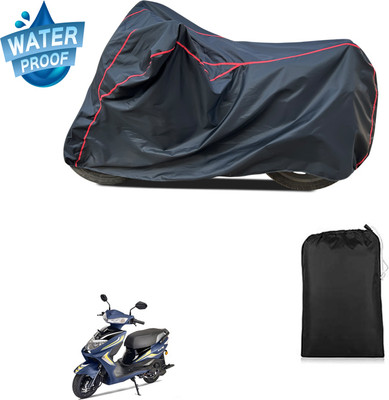 CODOKI Waterproof Two Wheeler Cover for Ampere(Zeal, Black)