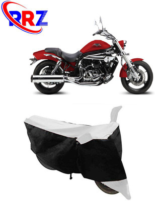 RRZ Waterproof Two Wheeler Cover for Hyosung(Aquila Pro 650, Black, White)