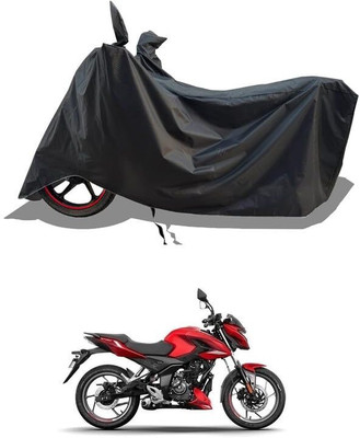 KEDIT Two Wheeler Cover for Bajaj(Fusion, Black)