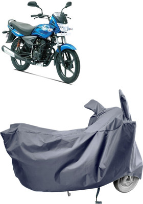 Amexride Two Wheeler Cover for Bajaj(Platina 125, Grey)