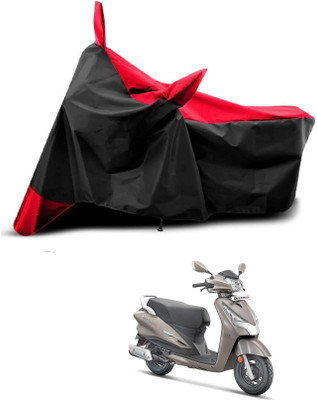 AASHTIK MART Two Wheeler Cover for Universal For Bike(Destini 125, Red, Black)