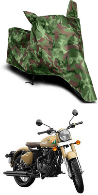 Furious3D Two Wheeler Cover for Royal Enfield(350, Multicolor)