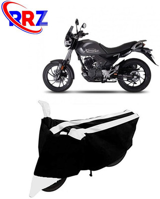 RRZ Waterproof Two Wheeler Cover for Hero(MotoCorp XPulse 200T, Black, White)
