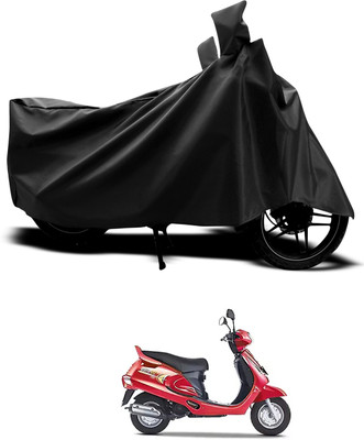CODOKI Waterproof Two Wheeler Cover for Mahindra(Duro, Black)