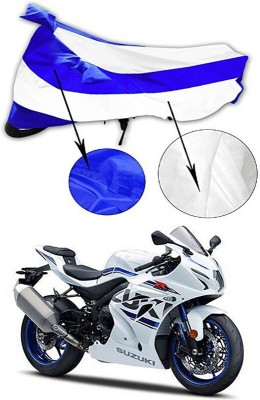 Ascension Two Wheeler Cover for Suzuki(GSX-R1000 ABS, Blue, White)