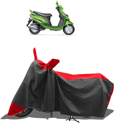KEDIT Two Wheeler Cover for Mahindra(Rodeo RZ, Red)