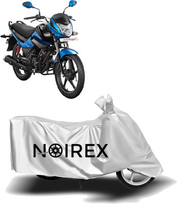NOIREX Two Wheeler Cover for Hero(Splendor I Smart, Silver)