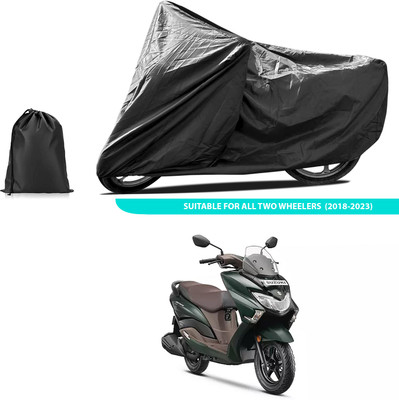 CODOKI Two Wheeler Cover for Suzuki(Burgman Street, Black)