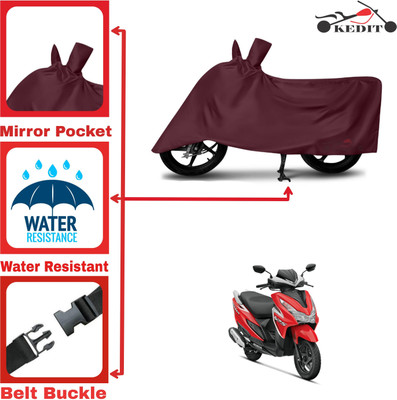 AASHTIK MART Two Wheeler Cover for Honda(Grazia, Maroon)