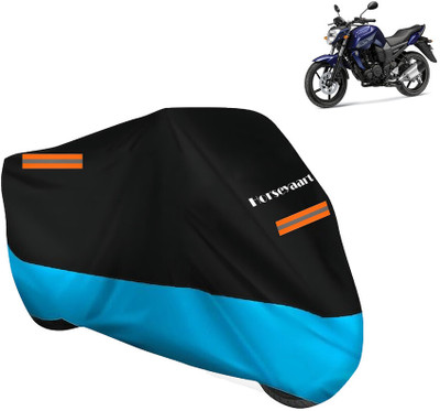 Horseyaart Waterproof Two Wheeler Cover for Yamaha(FZ16, Blue)