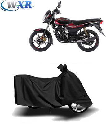 WXR Waterproof Two Wheeler Cover for Bajaj(Platina 110 H-Gear, Black)