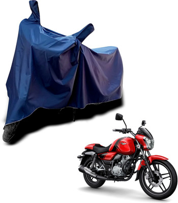 KEDIT Two Wheeler Cover for Bajaj(V 150, Blue)
