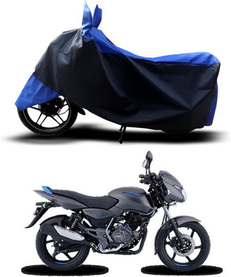 ANTHUB Waterproof Two Wheeler Cover for Bajaj(Pulsar 125, Blue)