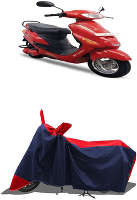SUGASHRI Waterproof Two Wheeler Cover for Hero Electric(Electric E-Sprint, Red, Blue)