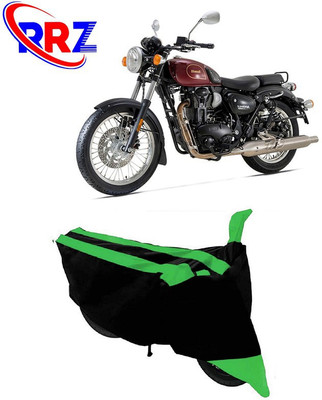 RRZ Waterproof Two Wheeler Cover for Benelli(Imperiale 400, Black, Green)