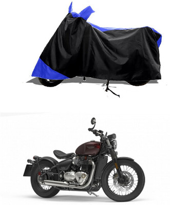GROFATIK Two Wheeler Cover for Triumph(Bonneville Bobber BS6, Blue)