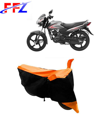 FFZ Waterproof Two Wheeler Cover for TVS(Sport, Black, Orange)