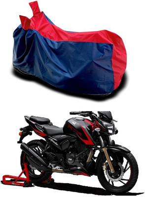 Mdstar Waterproof Two Wheeler Cover for TVS(BS6, Red)