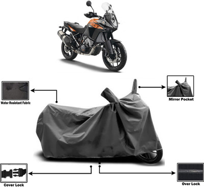 Amexride Two Wheeler Cover for KTM(1050 Adventure BS6, Grey)